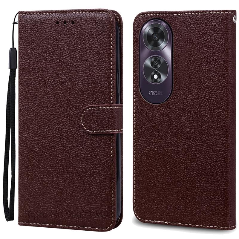 For OPPO A60 4G Case Wallet Flip Leather Case For OPPO A60 Cover Book Fundas For Oppo A60 Mobile Case Coque Shell