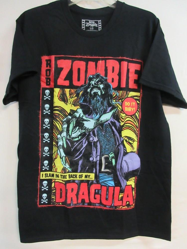 ROB ZOMBIE OFFICIAL MERCH DRAGULA 2024 BAND CONCERT MUSIC LARGE Unisex T-Shirt