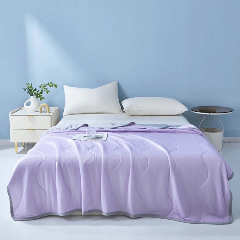 Thin Breathable Air-conditioning Comforters Machine Washable Throw Blanket  Dormitory