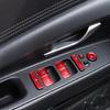 Для Hyundai Elantra Avante    Наклейки-крышки на кнопки стеклоподъемника автомобильного окна Декоративная отделка Аксессуары для интерьера автомобиля