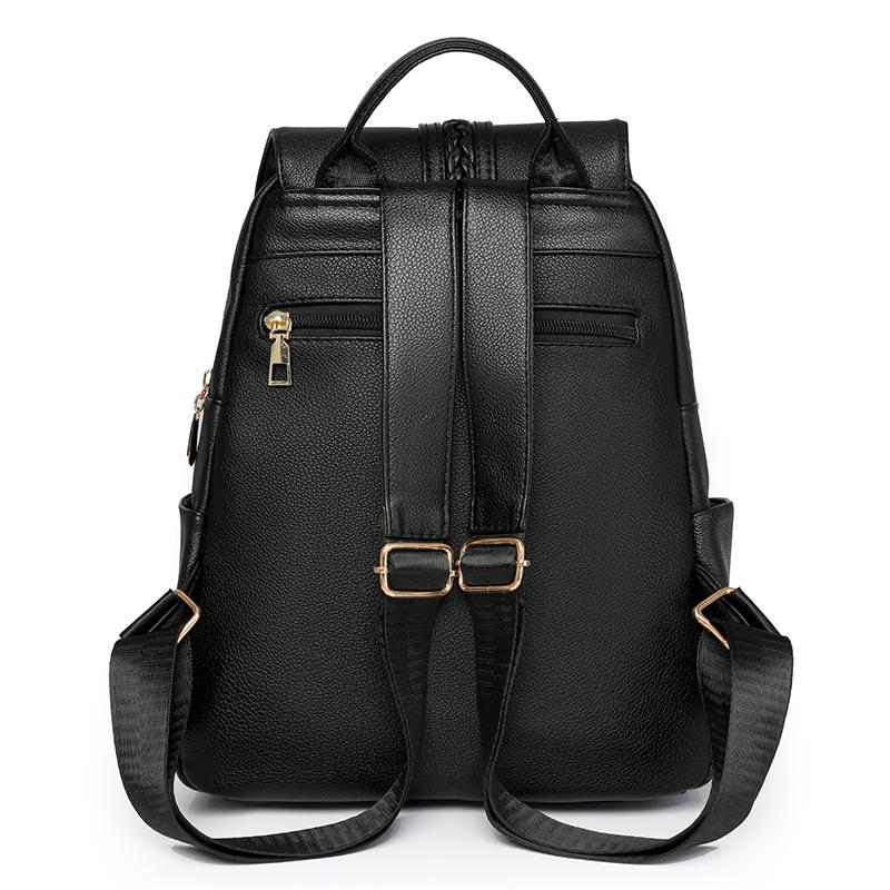 Женский рюкзак с кисточками, большой емкости, рюкзак для путешествий, ПУ, сумка для мам среднего возраста, дорожная сумка