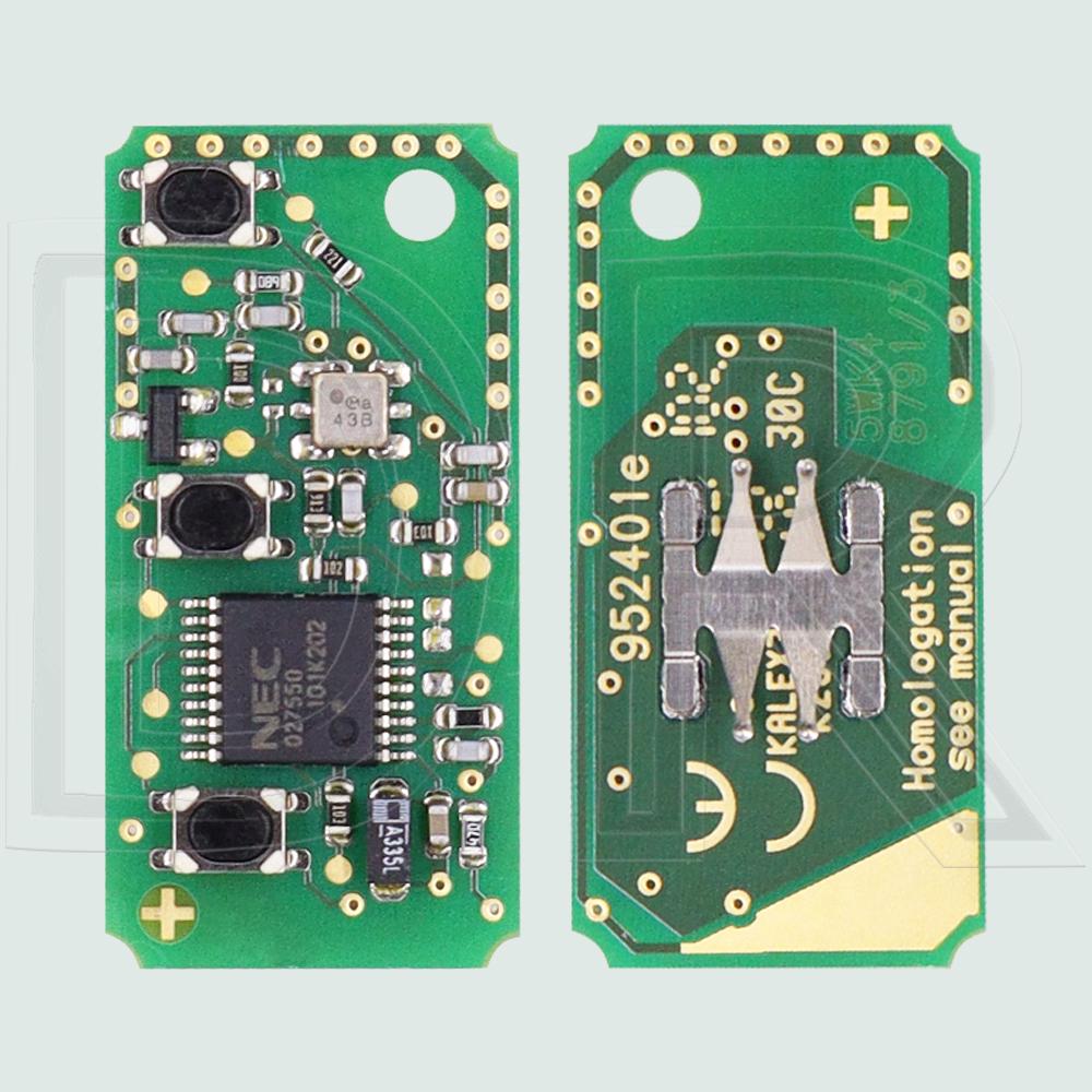 DR Original PCB 4D60/4D63 315/433MHz HU101/FO21 Car Remote Control Flip Key For Ford Focus Fusion Mondeo Galaxy Transit Fiesta