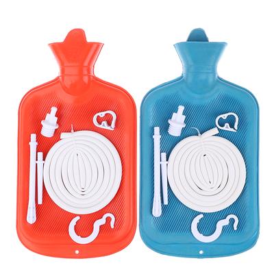 Сумка для клизмы для очищения толстой кишки с трубкой, бутылка с водой, душ и домашний набор