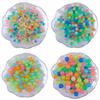 6/8/10/12mm Acrylic Mix Color Luminous Beads Round Loose Beads For Jewery Making DIY Necklace Bracelet Earring