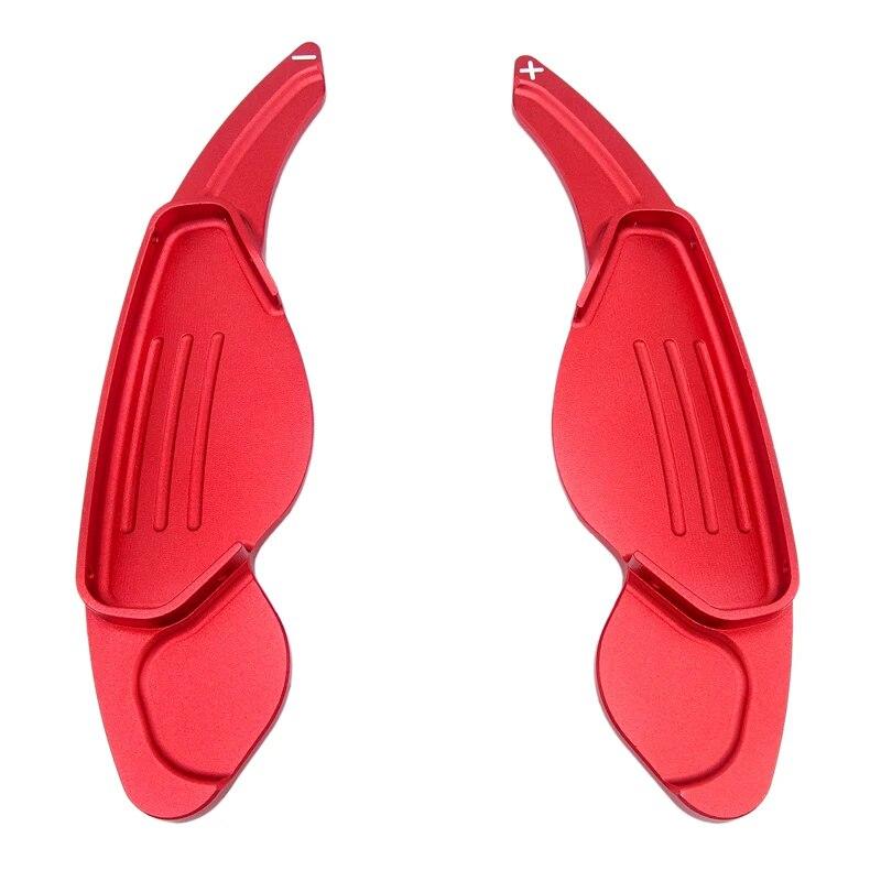 2 шт. автомобильный алюминиевый красный руль переключения передач для Land Range Rover Discovery Sport/Jaguar XF XE 2010-2017 автозапчасти