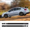 Для Subaru Impreza WRX STI 2x боковая часть кузова автомобиля ПВХ водонепроницаемая декоративная наклейка