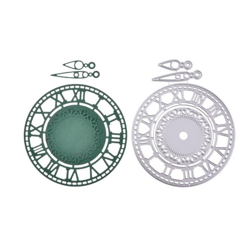 Штампы для резки металла для часов Рамки для часов Форма для вырубки ножей для скрапбукинга Бумага для поделок Лезвие для пробивания отверстий Трафареты Штампы и штампы