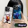 Чехол для мобильного телефона Charlotte Tomori Nao Glass MagSafe для iPhone 17 16 15 14 13 12 11 Air Pro Max Plus Mini Цветная крышка