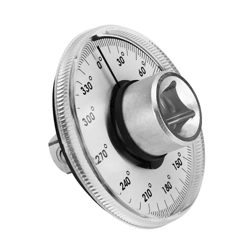 Adjustable Drive Torque Angle Gauge Wrench Car Measure Garage Tool Set