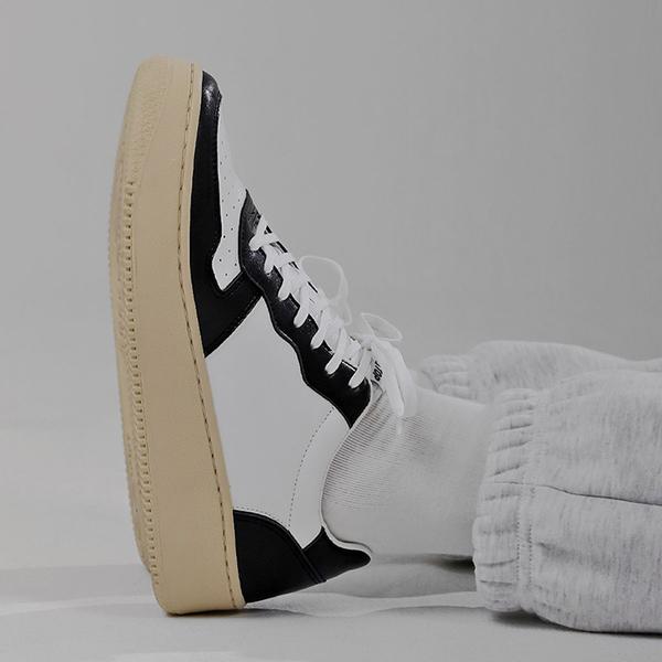 Hilltop 6cm Height Increase Sneakers Raon Black [230~280MM]-HT4900-BK