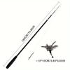 Four-Section Telescopic Cat Rod - Extendable, Cartoon Patterned, Metal Material