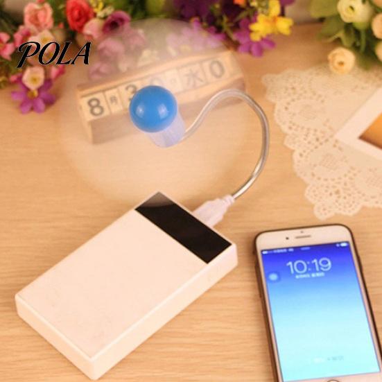 Портативный гибкий мини-охлаждающий вентилятор USB-блок питания для ПК, ноутбука, ноутбука