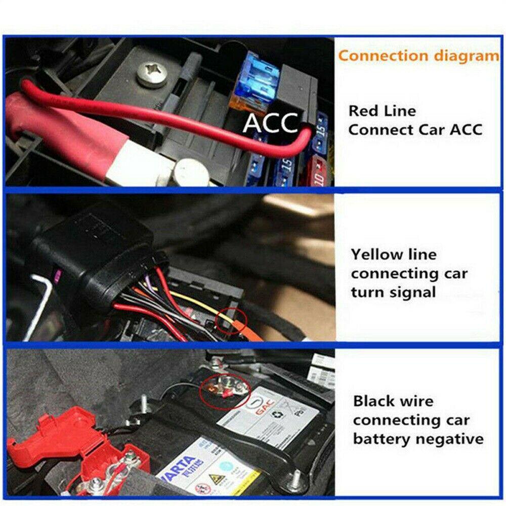 Автомобильная светодиодная лента 2шт 30/45/60см