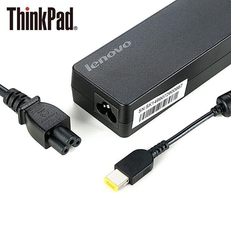 Зарядное устройство адаптер питания для ноутбука Lenovo ThinkPlus 90 Вт с квадратным разъемом