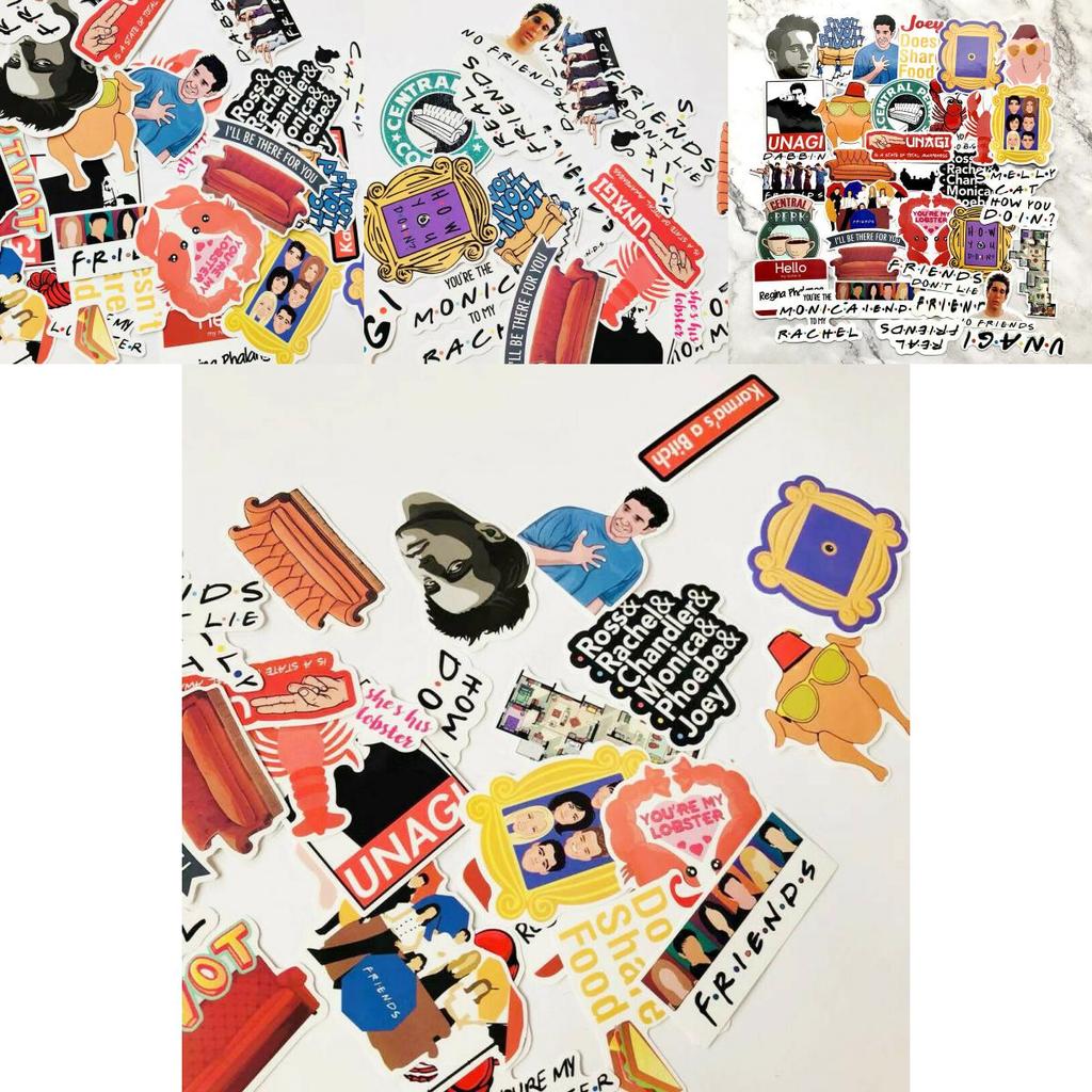 Яркие Водонепроницаемые Наклейки Наклейки Набор для Скрапбукинга и Ноутбуков