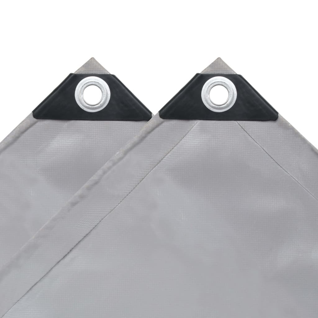 Cover tarpaulin 650 g m² 2x3 m Grey
