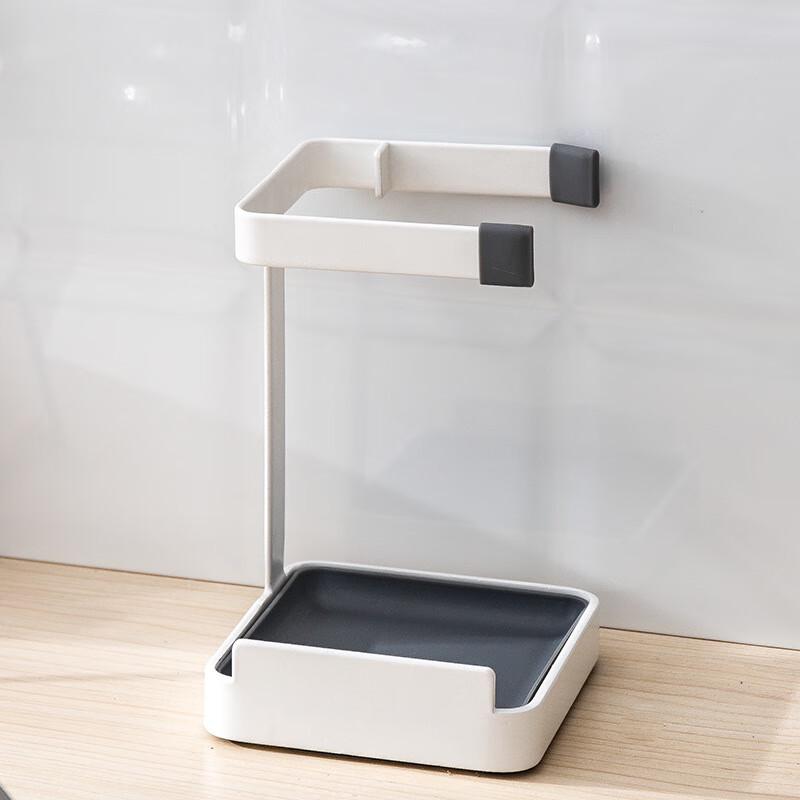 Punch-Free Kitchen Pot Lid and Ladle Holder
