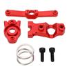 RC Steering Assembly Aluminum Alloy Upgrade Parts for Traxxas E Revo VXL Summit 116 RC Cars Red