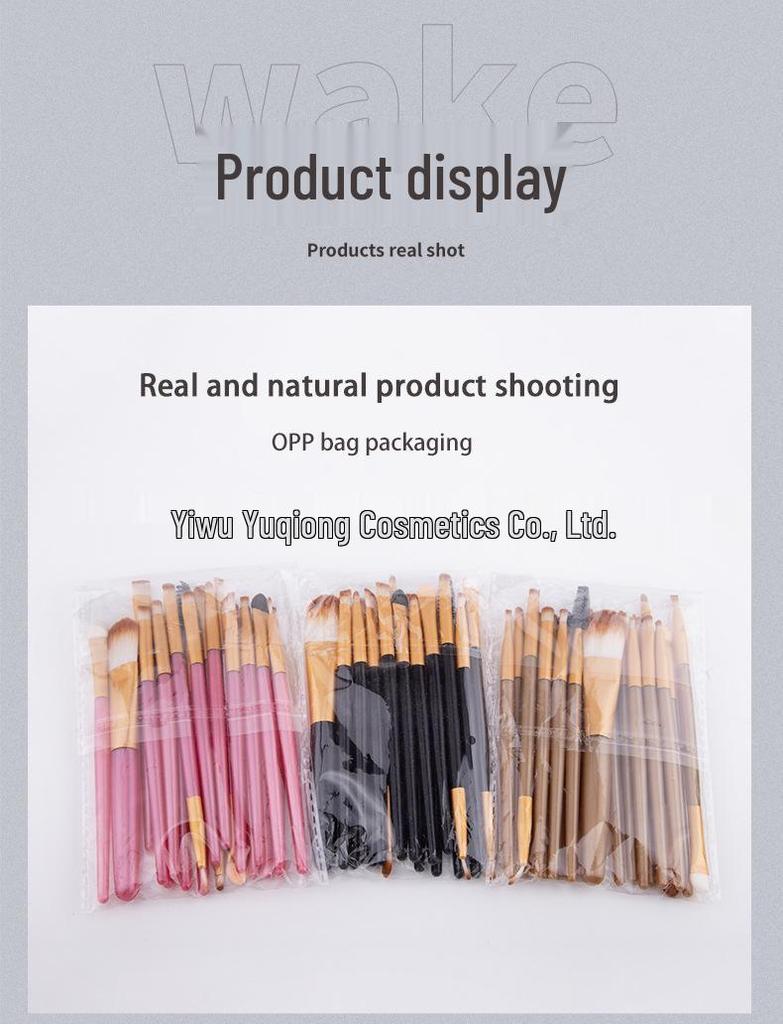 33-Piece Soft Makeup Brush & Beauty Sponge Set - Includes Eyeshadow & Foundation Brushes