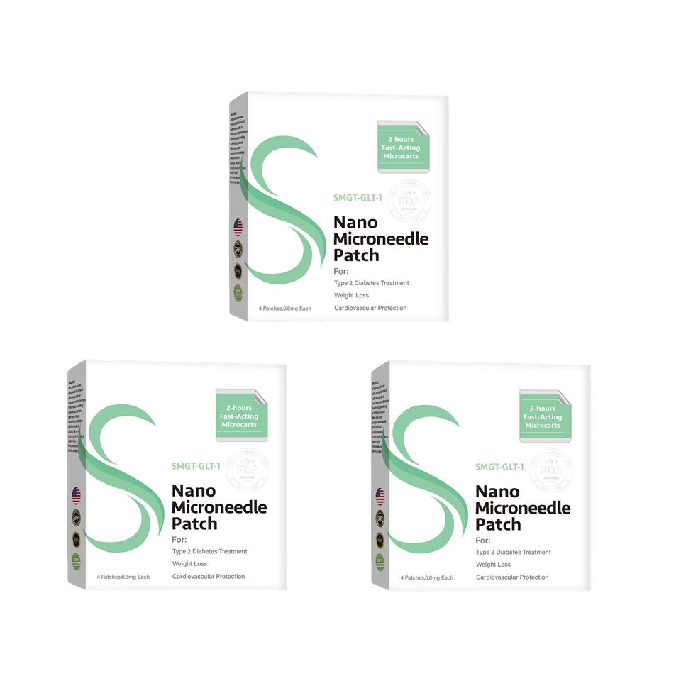 1/2/3Boxes Nano Micro Needle Plasters SMGT-GLP-1 Microneedle Plasters Firming Line Improvement Skin Care Patch For Fats Burning