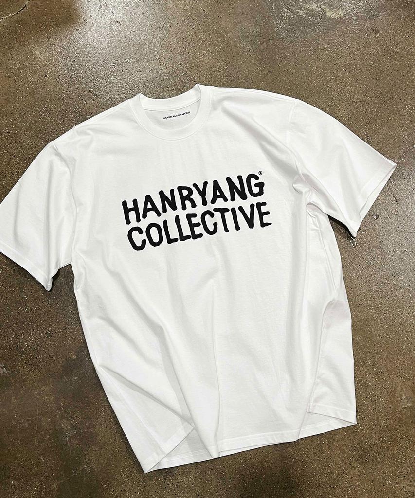 HANRYANG COLLECTIVE Футболка с логотипом Hr2 Белая