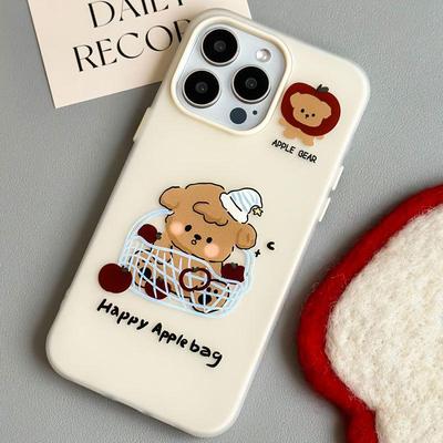 Мультяшный желе-кейс Zhitai для моделей iPhone 12/13/14 Pro/Max
