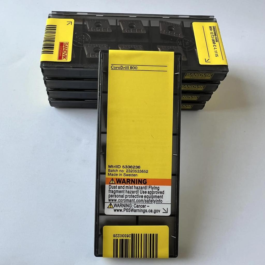 Original Sandvik / 800-12T308M-C-L 1115 /CNC CARBIDE Tool Blade 10 Pcs