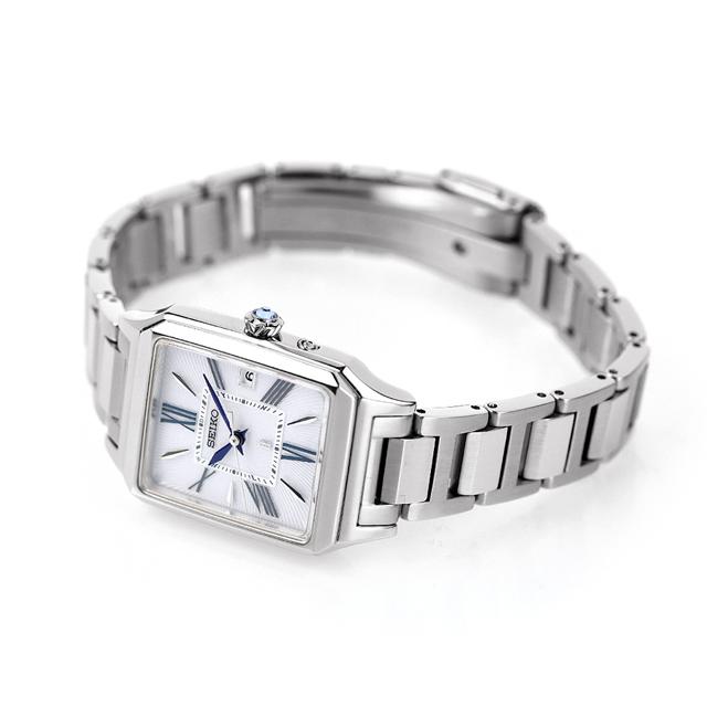 SEIKO Lukia Solar Сделано в Японии Радиоуправляемые часы, Женские, SSVW209, Аналоговые, Серебристые