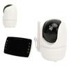SM43A Baby Monitor Wireless Video Baby Monitor with Camera Ball Head Rotation Room Temperature Detection 2 Way Talk
