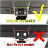 For Dodge Ram 1500 -2025 Carbon Fiber Front Reading Light Decor Cover Trim