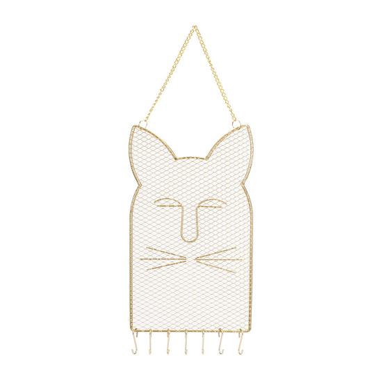 Настенный держатель для сережек, настенный органайзер для ювелирных изделий, простая установка, многоцелевая подвесная стойка для ювелирных изделий с крючками