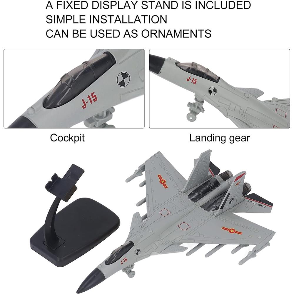 1/100 J-15 модель самолета, Коллекционная настольная модель, экран, коллекционная мини-симулятор, подарок с кронштейном, украшение