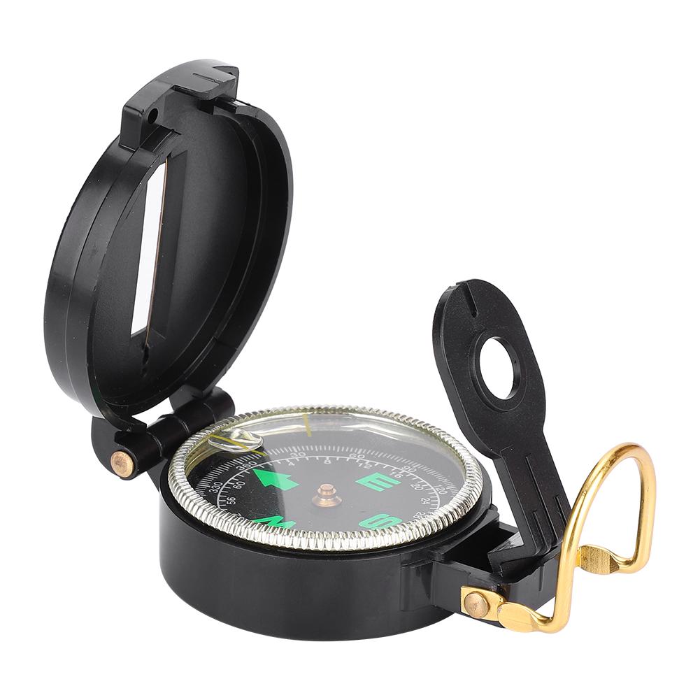 Outdoor American Military Portable Folding Lens Compass for Outdoor Camping Hunting Hiking