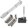 Clamp Horn Wood Mini Twsit Chuck Drilling Aluminum Manual Hand Drill