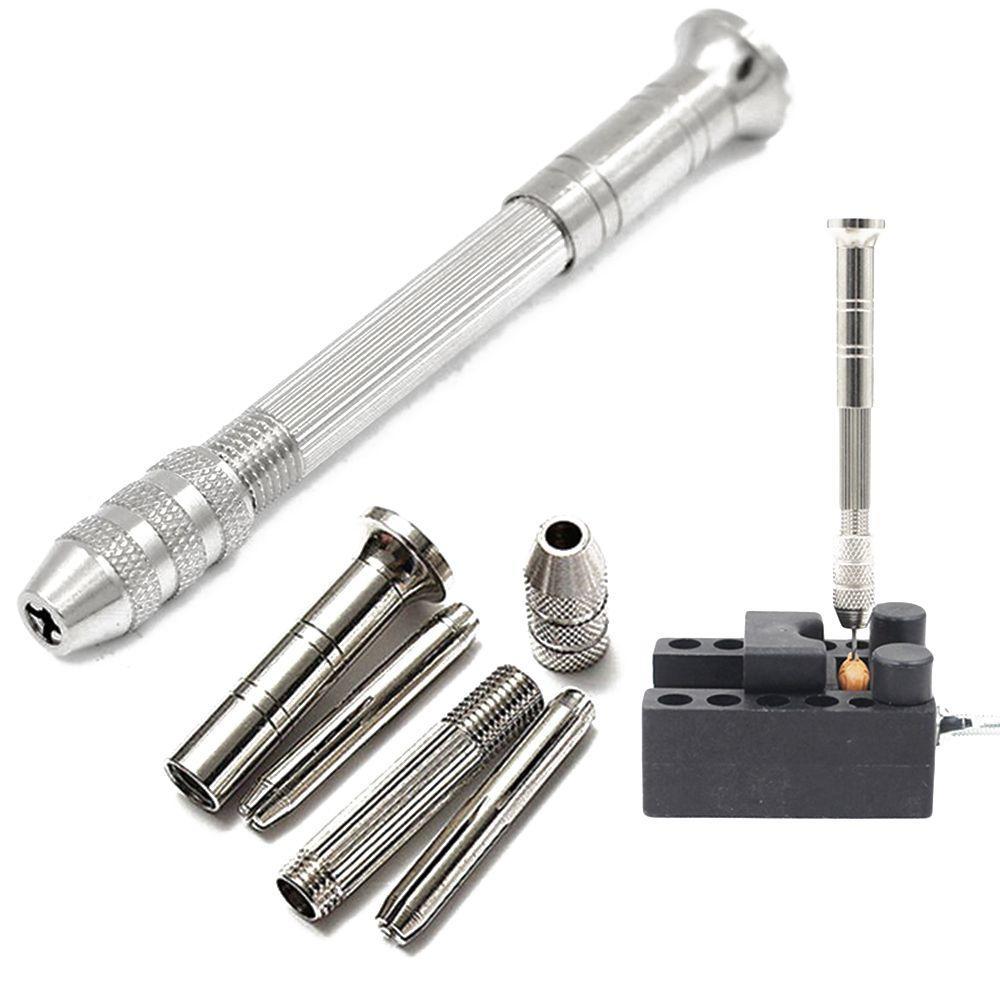 Clamp Horn Wood Mini Twsit Chuck Drilling Aluminum Manual Hand Drill