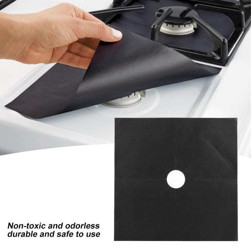1/2/4/8 шт. Защитные чехлы для газовой плиты, коврики с антипригарным покрытием для защиты от масла