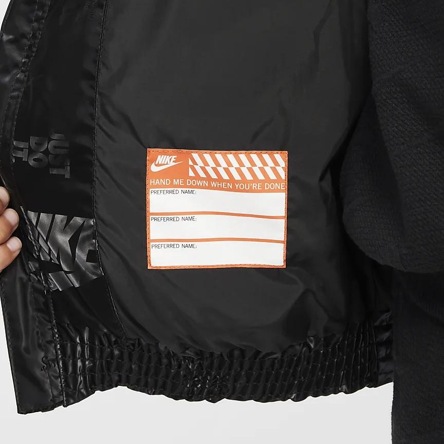 Nike DNA Down Jacket Kids' Black HQ7319-010