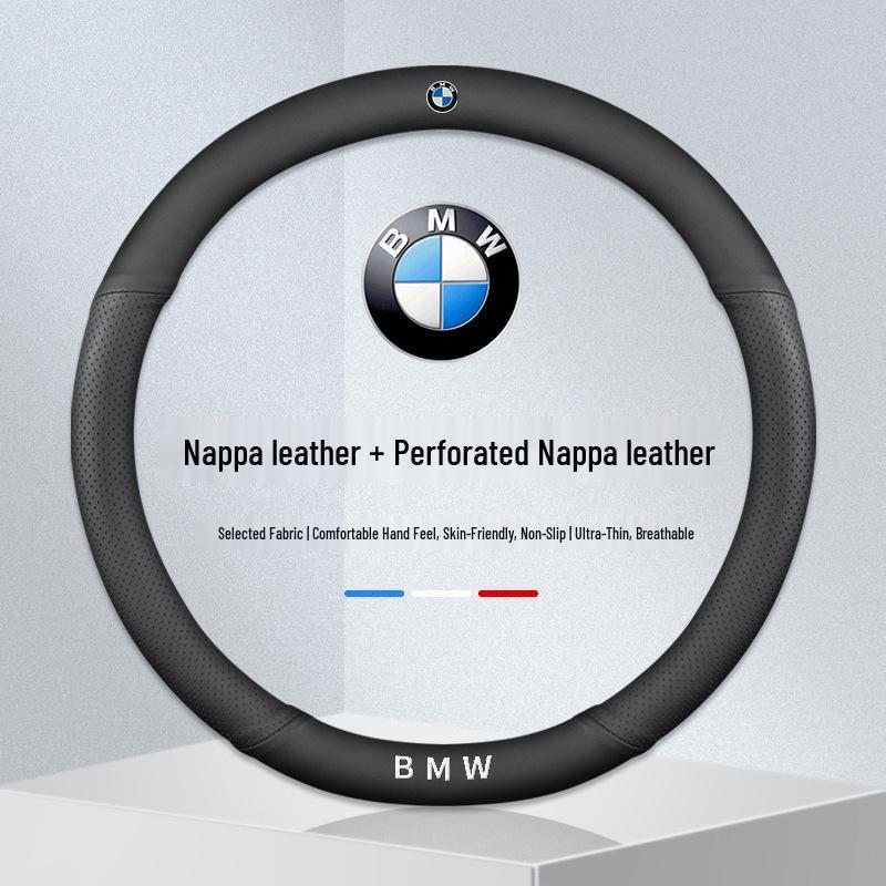 Ultra-Thin Suede Steering Wheel Cover for BMW 3, 5 Series & X Models