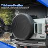 Для BYD Leopard 8 2025+ Кожаный чехол для запасного колеса Водонепроницаемый чехол для защиты запасного колеса Для Denza B8 2025 Автоаксессуары