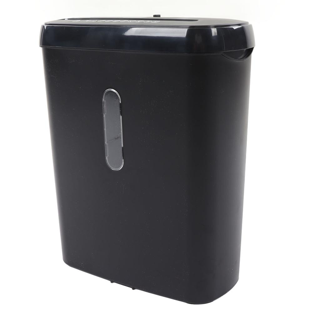 Paper Shredder Small Portable Black 11L Large Capacity Strip Electric Paper Shredder for Home Office