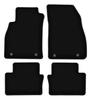 BASIC black velour floor mats for: Chevrolet Malibu V station wagon, liftback, sedan (2011-2015)
