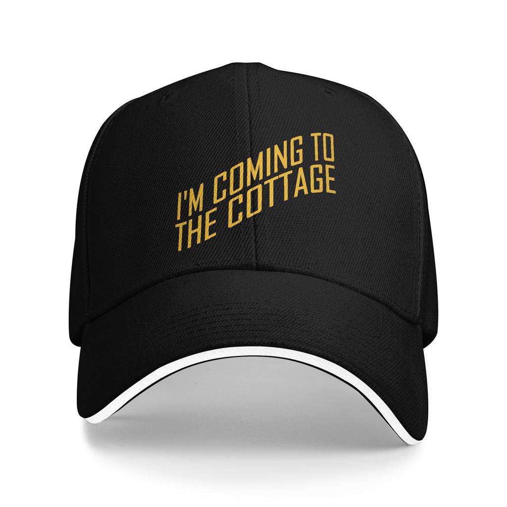 I'm Coming To The Cottage Casual Baseball Cap Outdoor Sports Trucker Hat Summer Sun Unisex Men Streetwear Baseball Caps