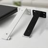 1 Set 4MM Thicked Invisible L Brackets Heavy Duty Cast Iron Shelves Brackets Floating Shelf Brackets For Shelves Support