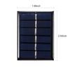 0.3W 3V Mini Solar Panel Polycrystalline Silicon Small Solar Cell DIY Waterproof Camping Portable