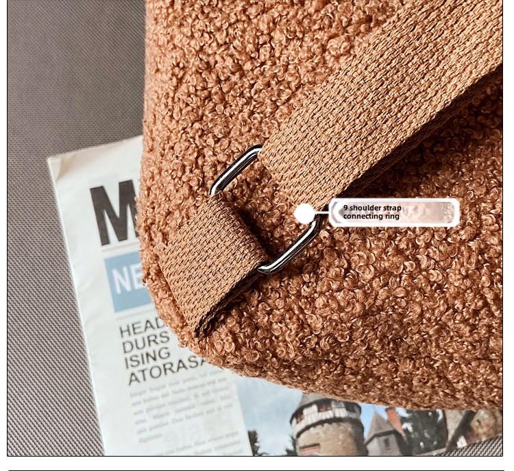 Женский рюкзак с плюшевыми ушками медведя — милая, модная сумка на осень/зиму для девочек и мам