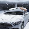 Автомобильный чехол-тент Полная защита от любых условий Блокирует снег, иней, УФ-лучи, пыль, листья Защитный чехол на лобовое стекло Защита от кражи Легкая установка Автомобильный щит