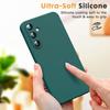 Case for Samsung Galaxy S25 - Soft Silicone Matte Effect Night Green - BOOLING®