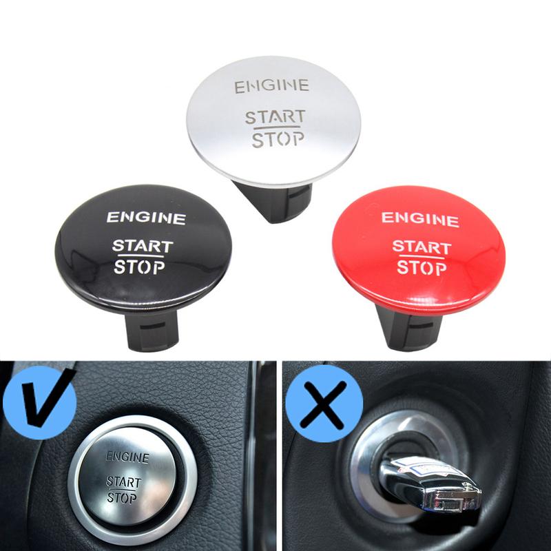 Универсальный автомобильный переключатель без ключа Go Start Stop, кнопка зажигания двигателя для Mercedes Benz W164 W205 W204W212 W166 W221 2215450714