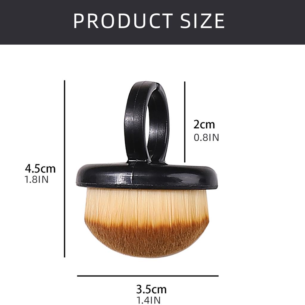 5 шт. Кольца для ногтей, щетка для пыли, щетка для чистки ногтей, щетка-кольца, фигурная щетка для чистки ногтей, принадлежности для маникюра