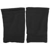1 Pair Soccer Shin Guard Socks Double Layer Shin Pad Sleeves for Football Training Black Shin Guard for Football Training